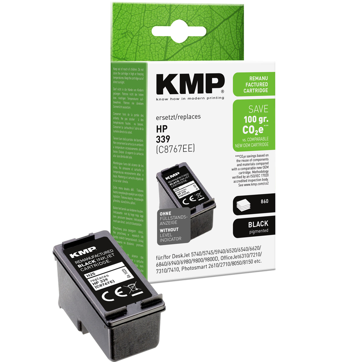 KMP Alternative für HP HP339 (C8767EE)