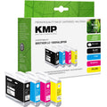 KMP Alternative für Brother LC1000VAL Tintenpatrone kompatibel, grün bedruckte Verpackung für LC1000VAL