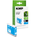 KMP Alternative für Brother LC970C Tintenpatrone cyan mit KMP Remanufactured Aufdruck für kompatible Brother Drucker
