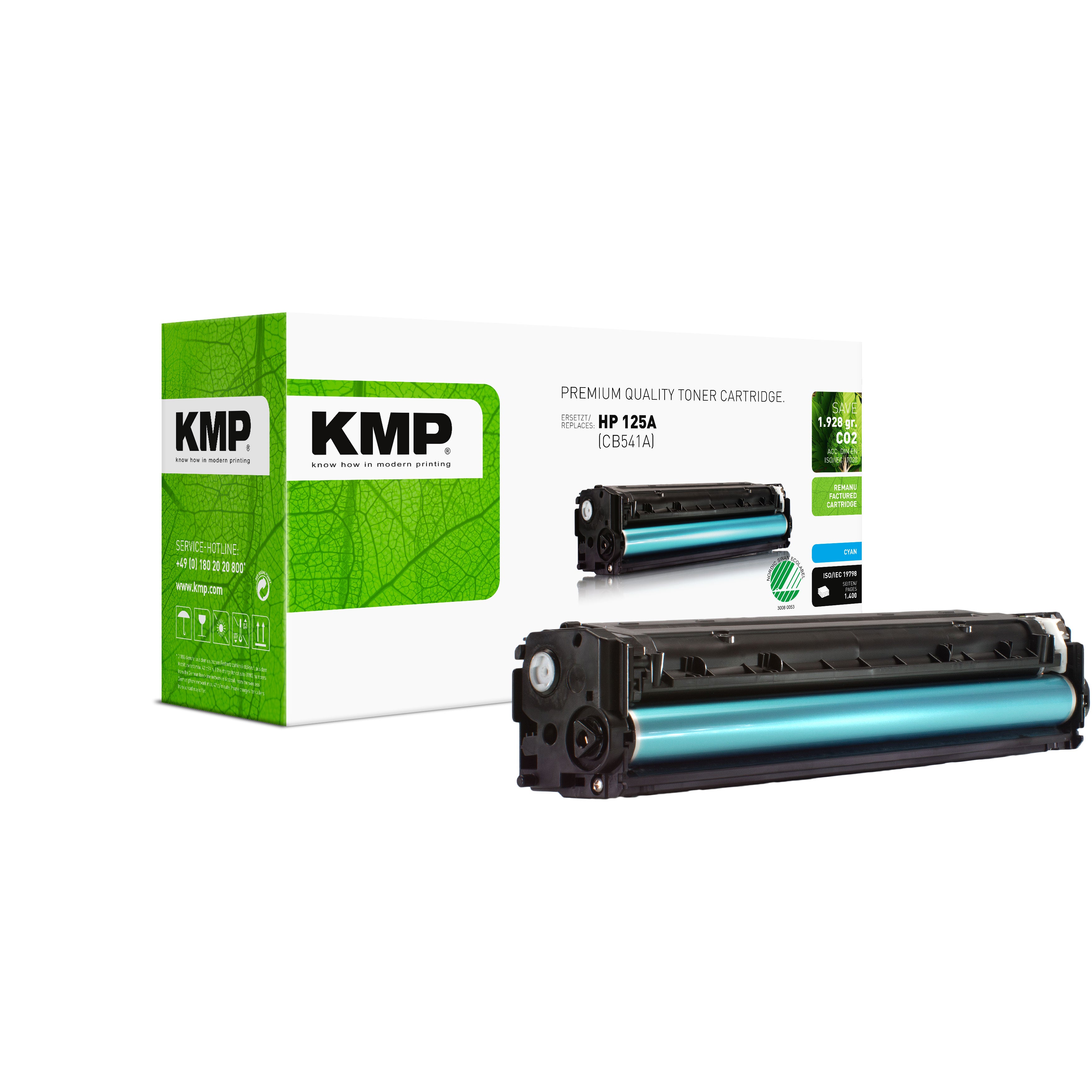 KMP Alternative für HP HP125A (CB541A)