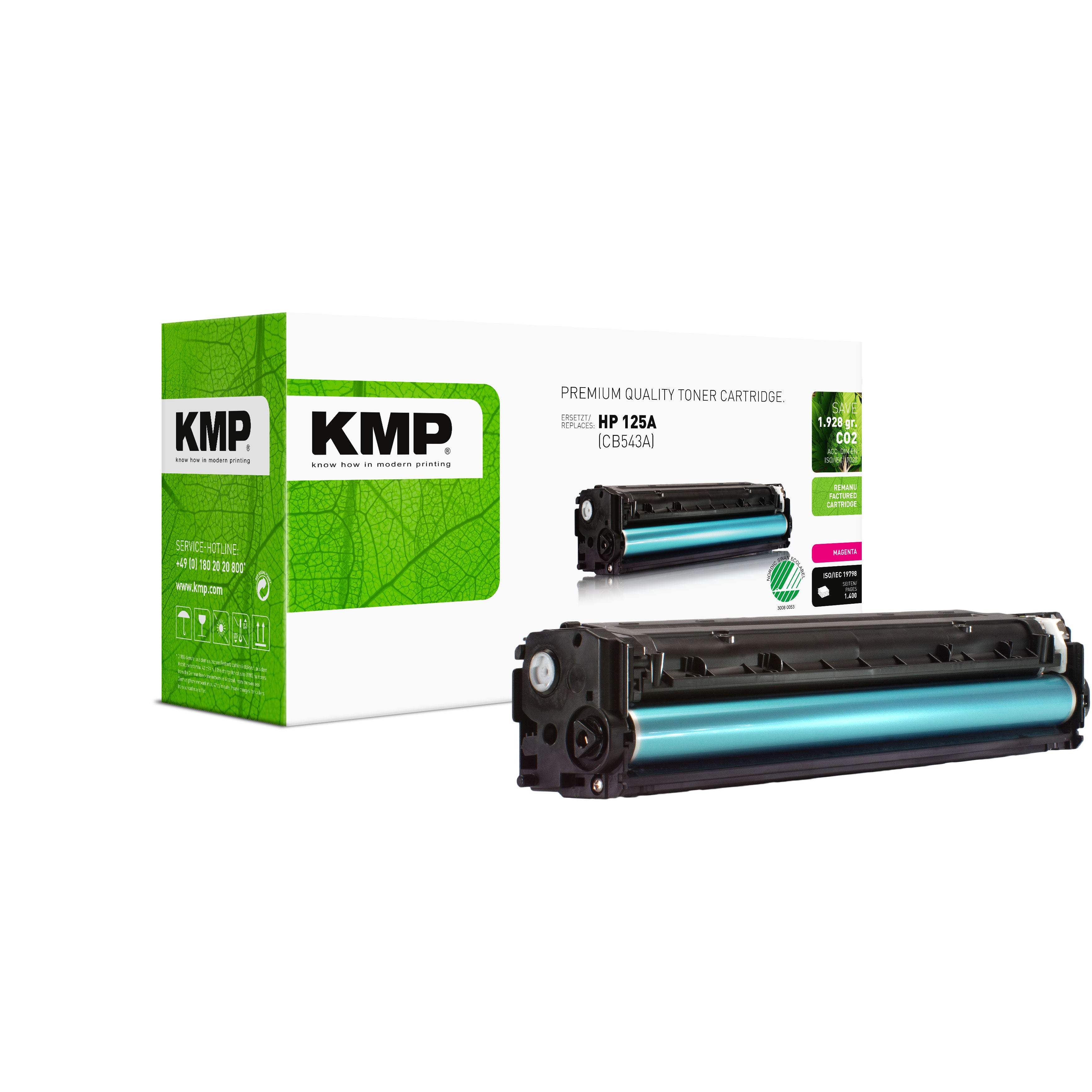KMP Alternative für HP HP125A (CB543A)