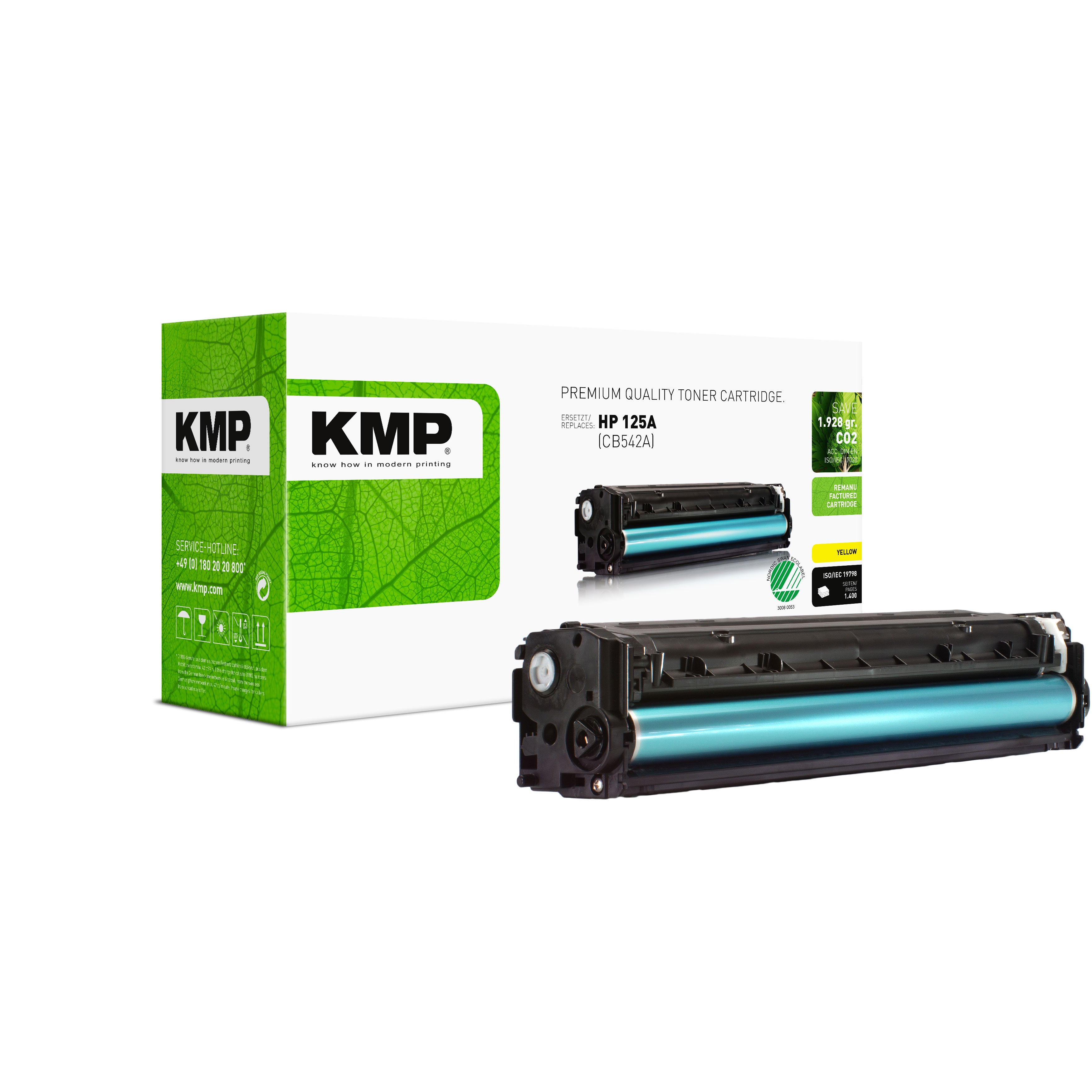 KMP Alternative für HP HP125A (CB542A)