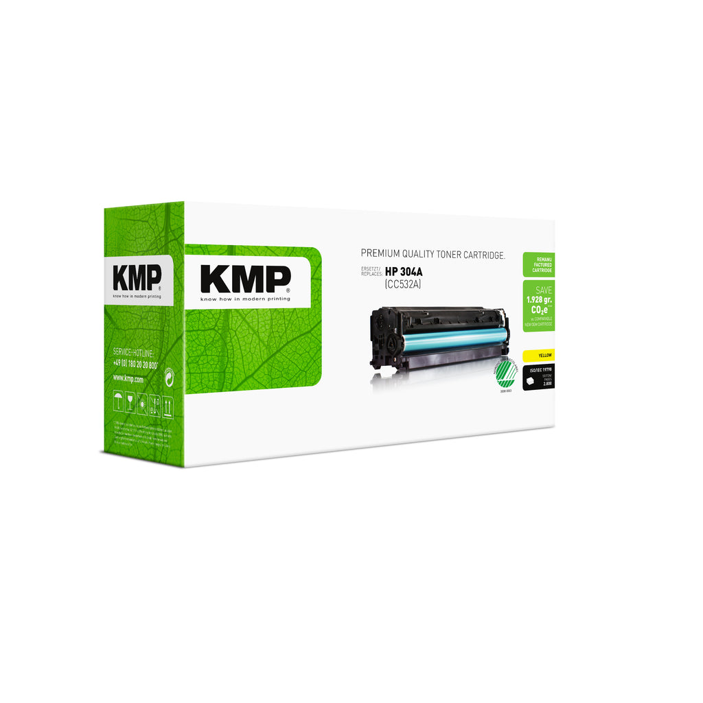 KMP Alternative für HP HP304A (CC532A)