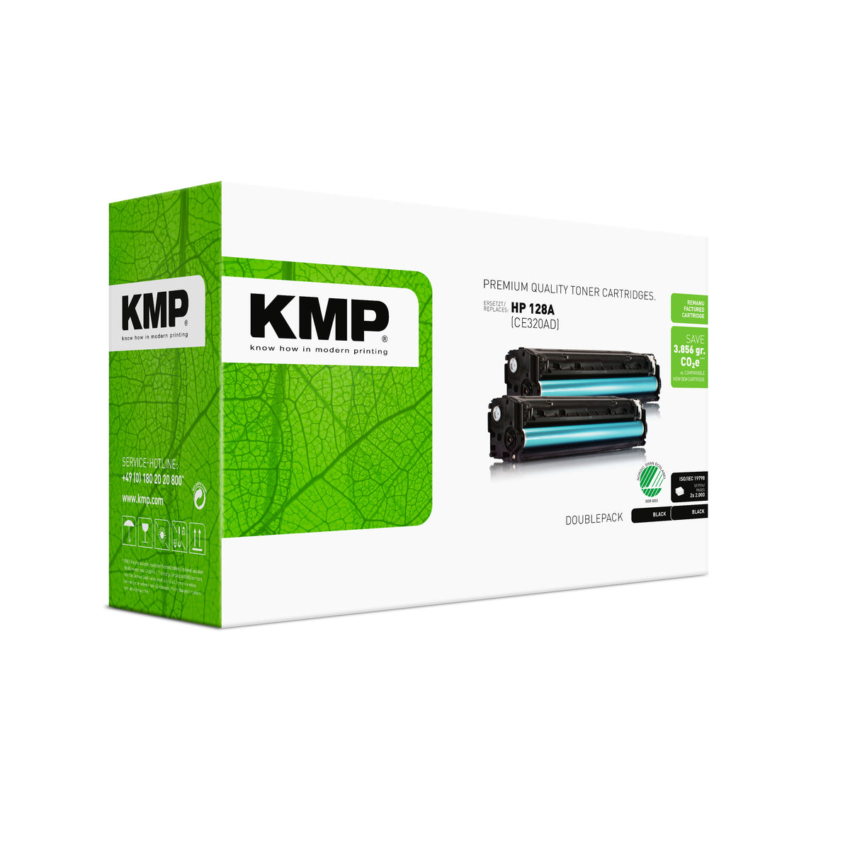 KMP Alternative für HP HP128A (CE320AD)