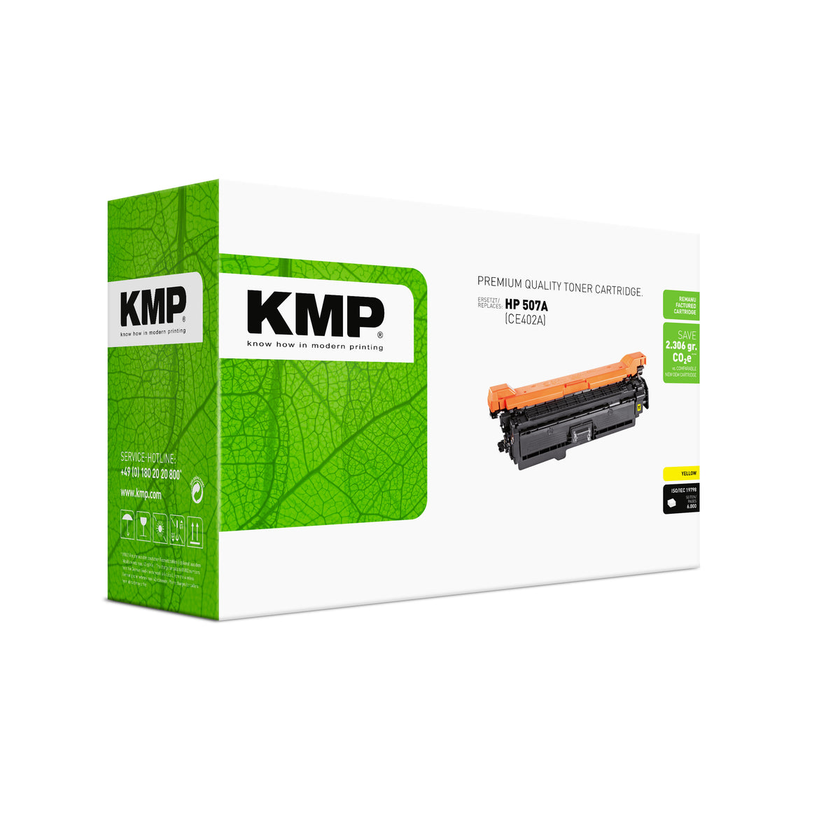 KMP Alternative für HP HP507A (CE402A)