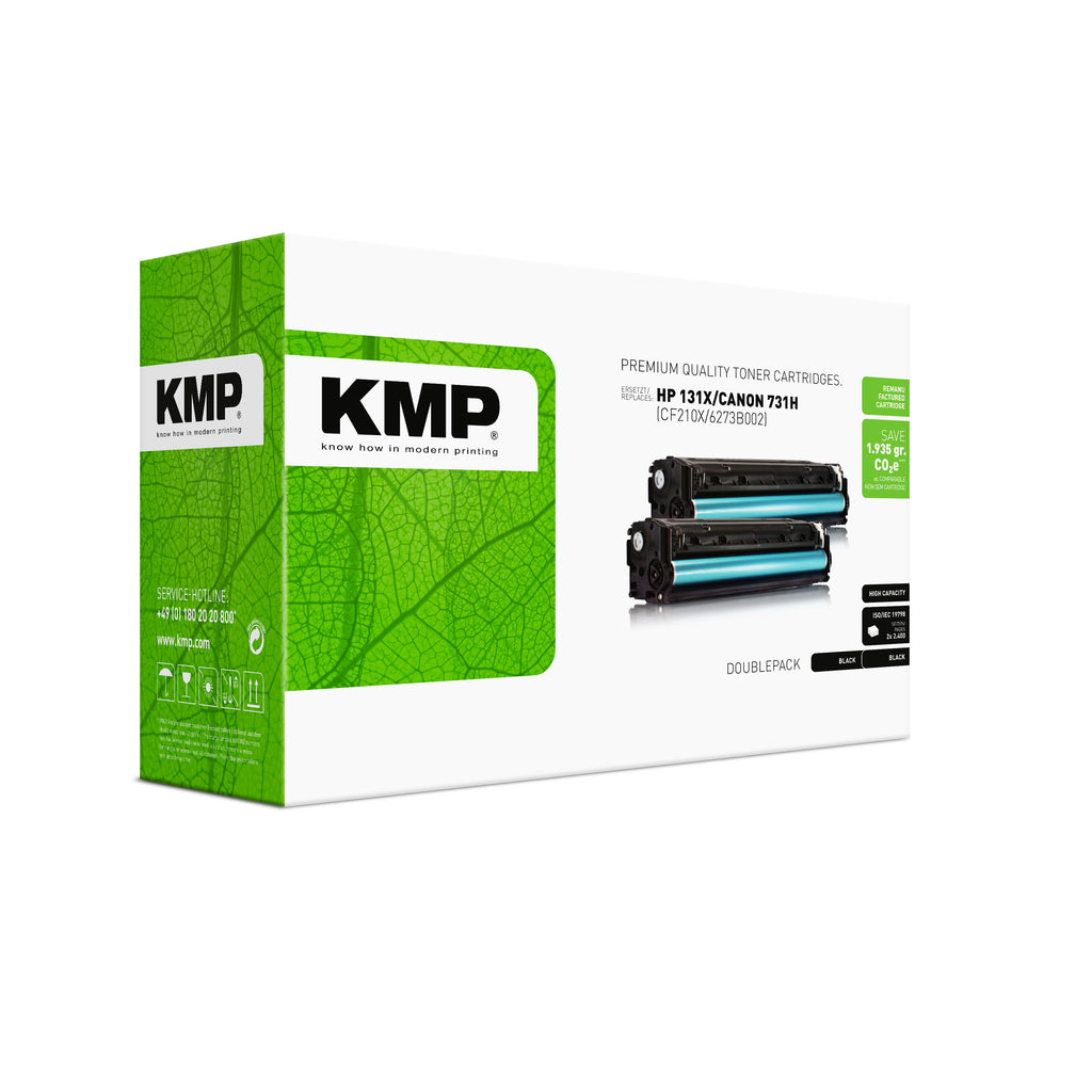 KMP Alternative für HP HP131X/ Canon731H (CF210XD/ 6273B002)