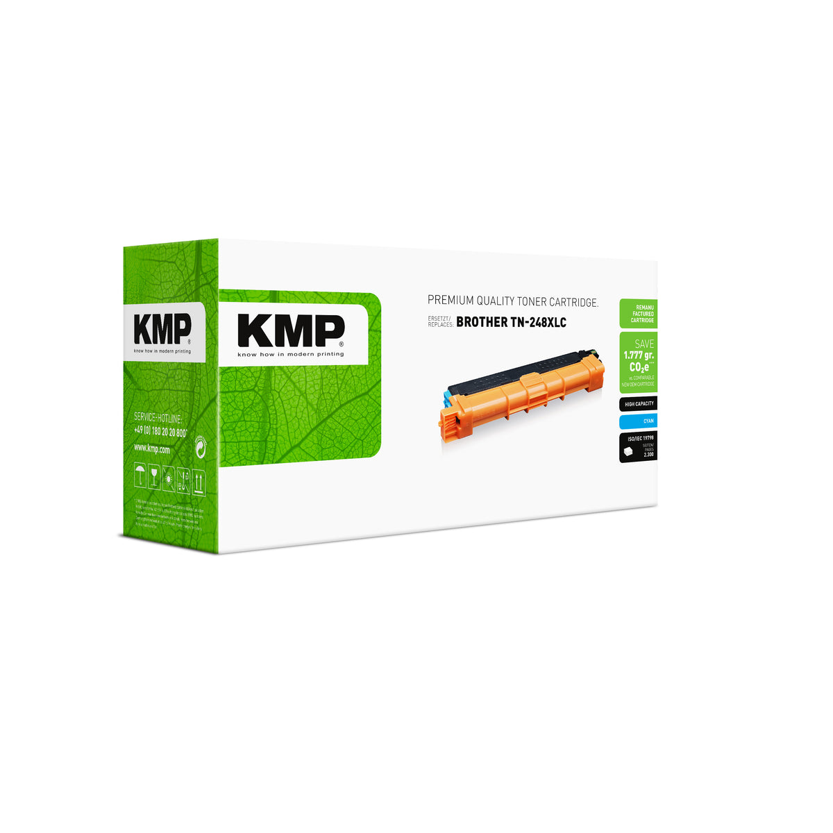 KMP Alternative für Brother TN248XLC