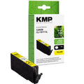 KMP Alternative für Canon CLI551Y XL 6446B001 Druckerpatrone für Canon CLI551Y XL gelb tintenpatrone mit gelbem Aufkleber