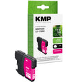 KMP Alternative für Brother LC1100M Tintenpatrone magenta für Brother DCP und MFC Drucker, mit Kartusche
