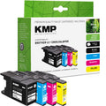 KMP Alternative für Brother LC1280XLVALBP Tintenpatrone für Brother MFC-J Drucker, grüne Verpackung