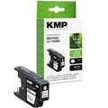 KMP Alternative für Brother LC1240BK Tintenpatrone kompatibel mit Brother LC1240BK, schwarz, für Drucker