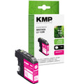 KMP Alternative für Brother LC123M Tintenpatrone magenta mit Magenta-Farbton für Brother DCP-J132W und DCP-J152W