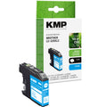 KMP Alternative für Brother LC225XLC Tintenpatrone cyan für Brother DCP-J4120DW, MFC-J4420DW