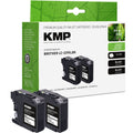 KMP Alternative für Brother 2x LC229XLBK Tintenpatronen-Alternative für Brother LC229XLBK im schwarzen 2er-Pack