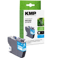 KMP Alternative für Brother LC3213C Tintenpatrone für Brother, cyan, mit KMP REMANU FACTURED CARTRIDGE Aufdruck