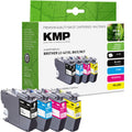 KMP Alternative für Brother LC421XLVAL Tintenpatrone für Brother LC421XLVAL mit grünem Verpackungsdesign
