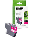 KMP Alternative für Brother LC421XLM Tintenpatrone magenta mit Save 110 g CO2 und 500 Seiten