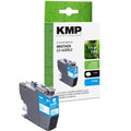 KMP Tintenpatronen-Alternative für Brother LC422XLC cyan, kompatibel für Brother MFC-J 5340DW