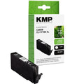 KMP Alternative für Canon CLI571BKXL Tintenpatrone ersetzt Canon CLI571BKXL, schwarz, mit Verpackung