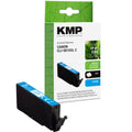 KMP Alternative für Canon CLI581C XXL Druckerpatrone cyan mit XXL-Patronenformat für Canon PIXMA TR7550