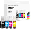KMP KMP Alternative für Canon GI51 Tintenpatrone in Schwarz, Cyan, Magenta und Gelb für Pixma Drucker