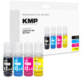 KMP Alternative für Canon PFI050 Serie Druckerpatrone, pigmentierte Tintenpatrone, mehrfarbig im Set