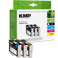KMP Alternative für Epson T1306 Tintenpatrone für Epson Tintenstrahldrucker in grün mit Tintenfarben