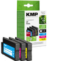 KMP Alternative für HP HP953XL Tintenpatronen für HP Drucker, cyan, mit kompatibler HP953XL Kennzeichnung