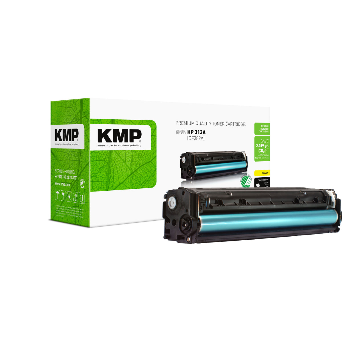 KMP Alternative für HP HP312A (CF382A)