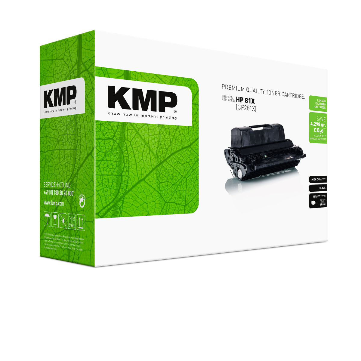 KMP Alternative für HP HP81X
(CF281X)