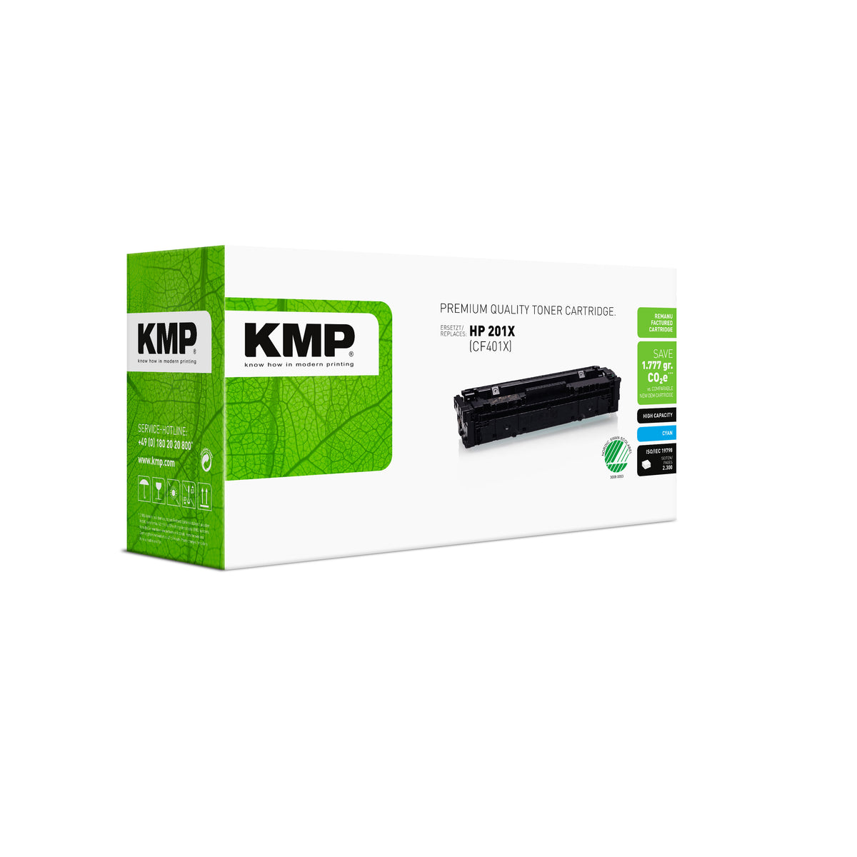 KMP Alternative für HP HP201X  (CF401X)