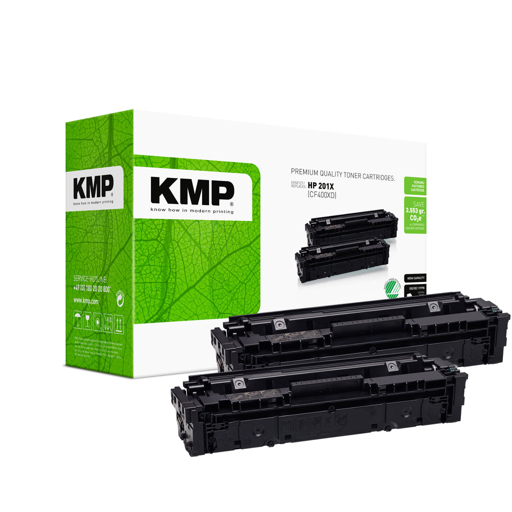 KMP Alternative für HP HP201X (CF400XD)