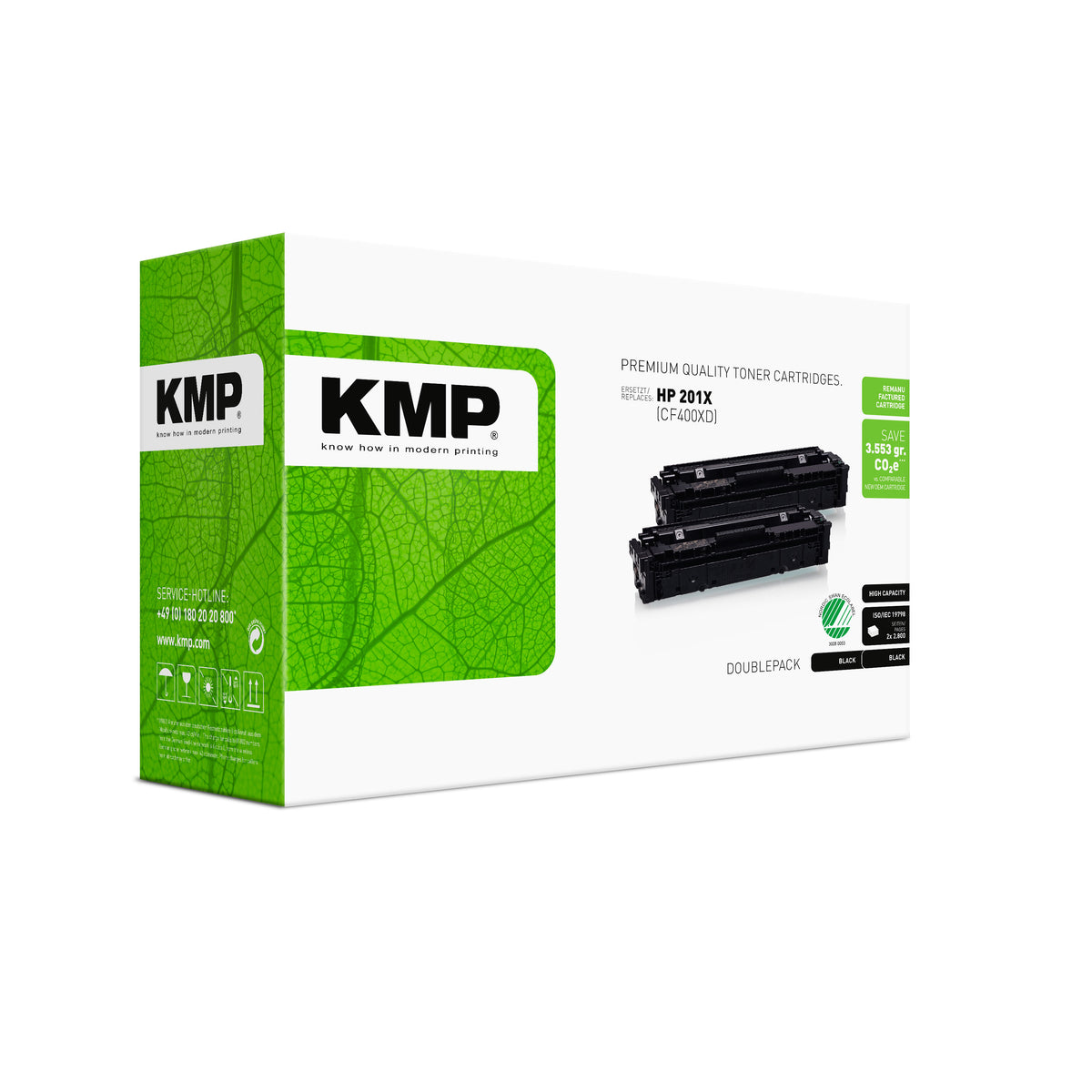 KMP Alternative für HP HP201X (CF400XD)