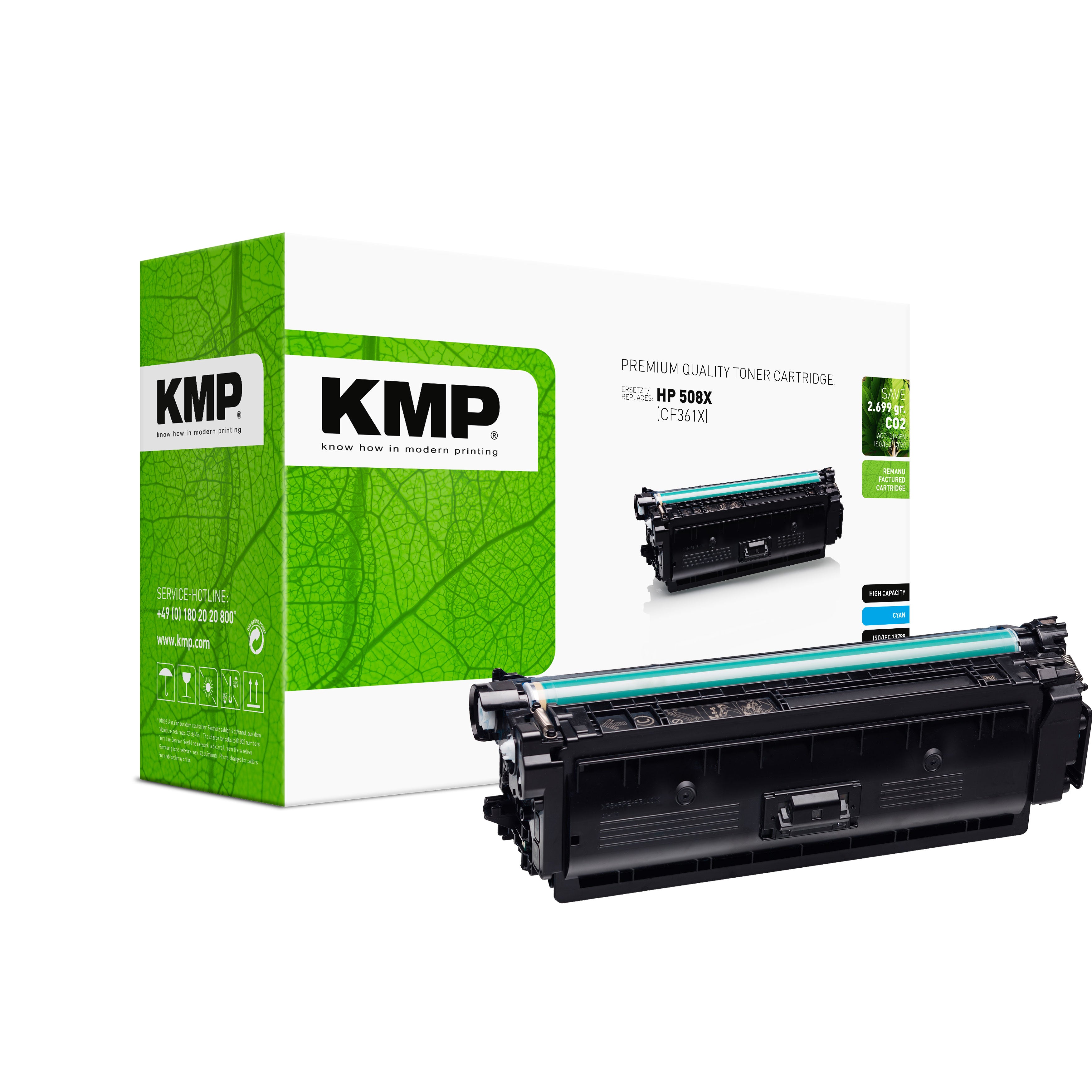 KMP Alternative für HP HP508A (CF360A)