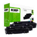 KMP Alternative für HP HP410X CF252XM Toner für Laser-Drucker, grün gestaltete Tonerpatrone für HP LaserJet Pro