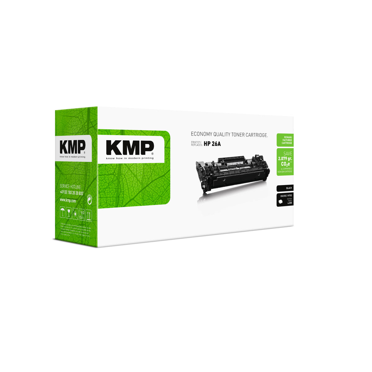 KMP Alternative für HP HP26A (CF226A)
ECO