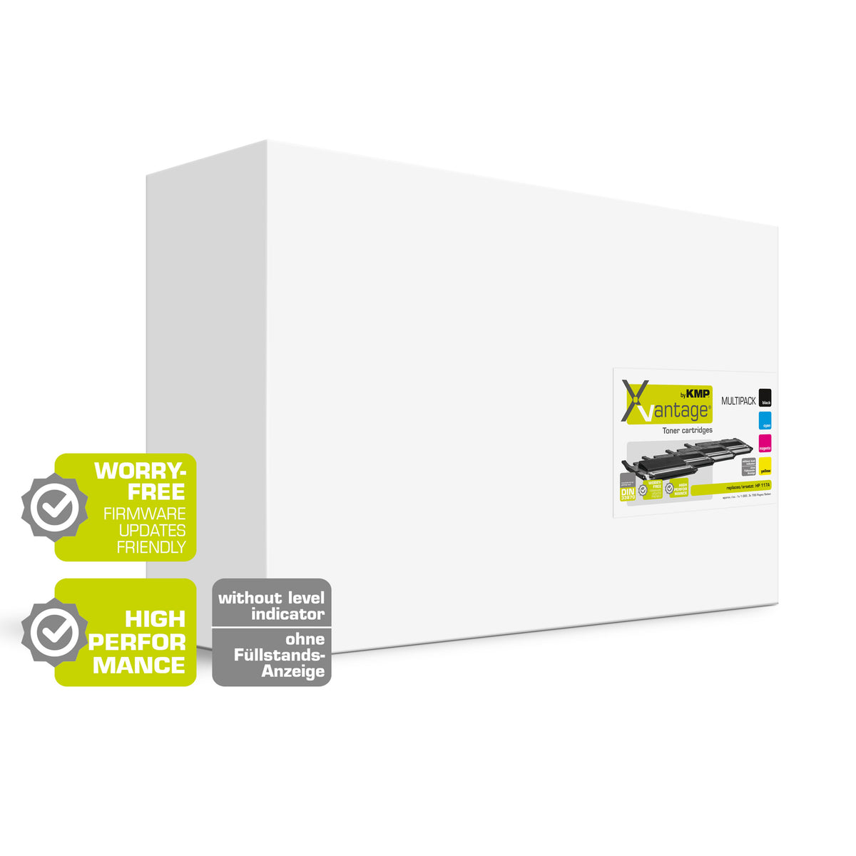 KMP Alternative für HP HP117A (W2070, W2071A, W2072A, W2073A)