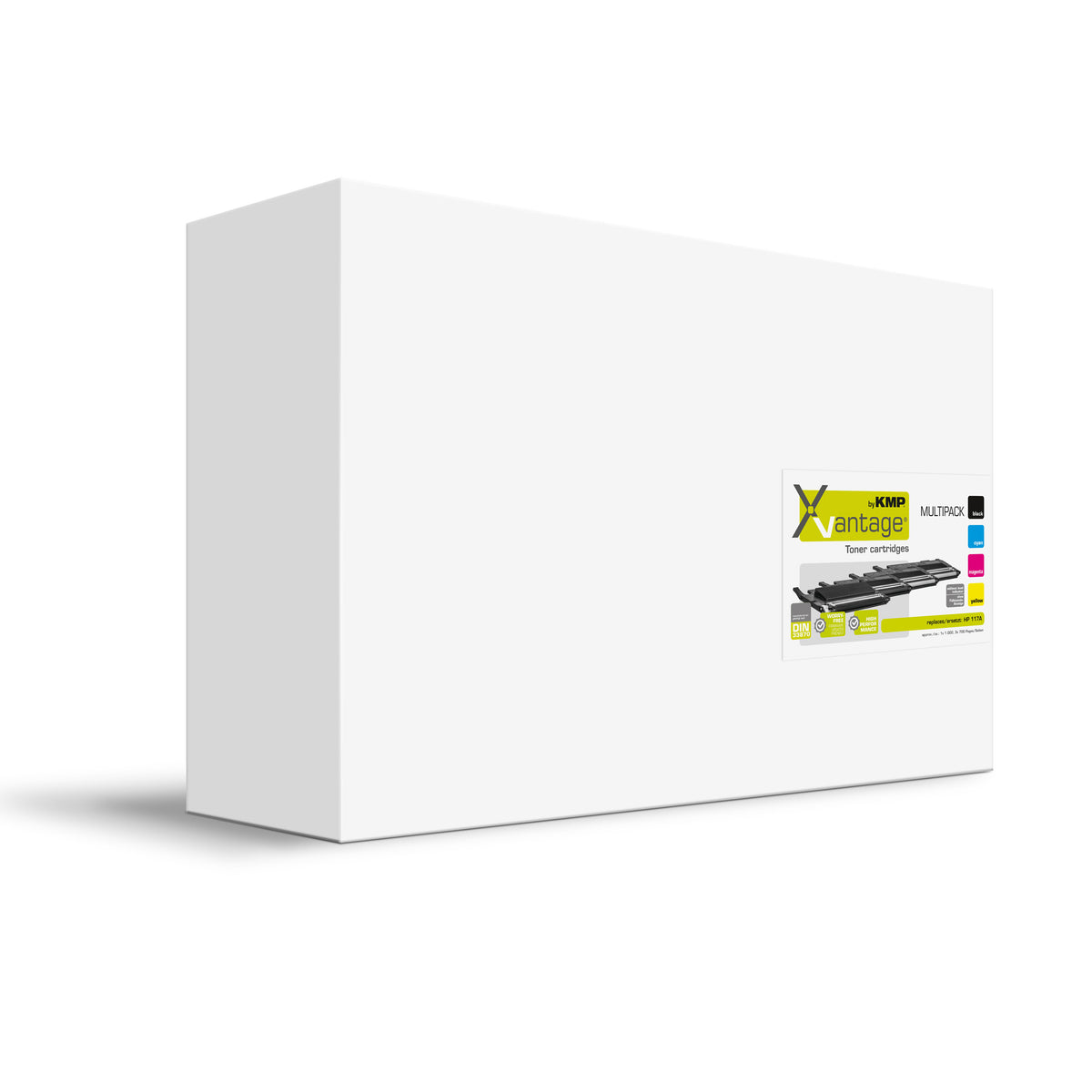 KMP Alternative für HP HP117A (W2070, W2071A, W2072A, W2073A)