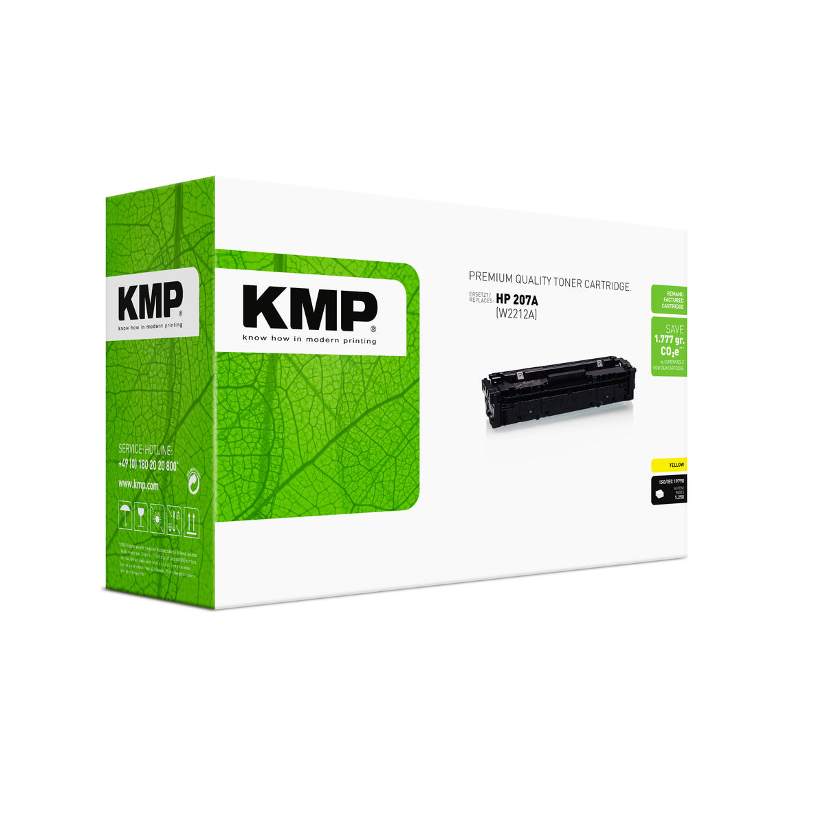 KMP Alternative für HP HP207A (W2212A)