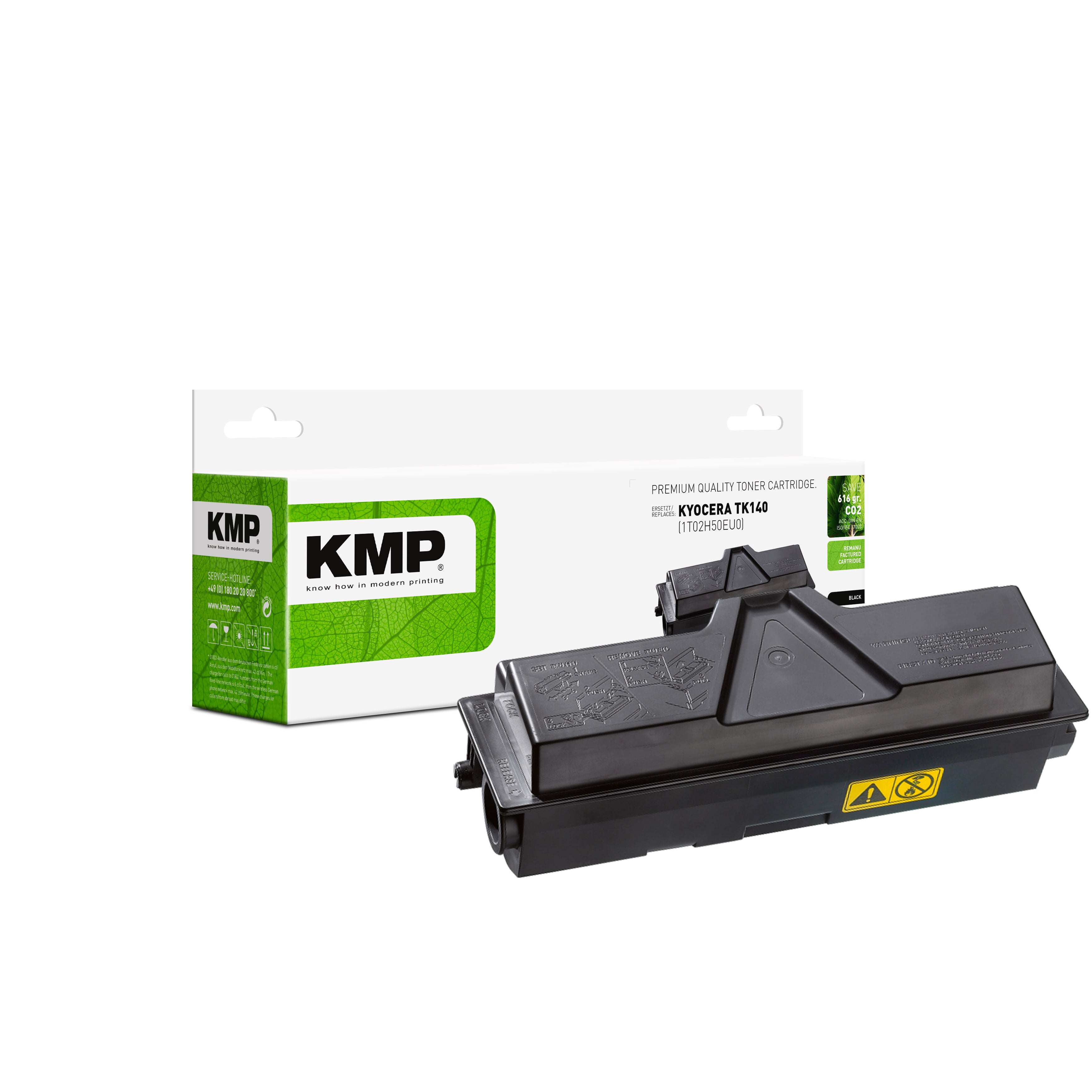 KMP Alternative für Kyocera TK140 (1T02H50EU0)