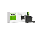 KMP Alternative für Kyocera TK1115 1T02M50NL0 Tonerpatrone grün mit Blattmuster und schwarzer Druckkassette