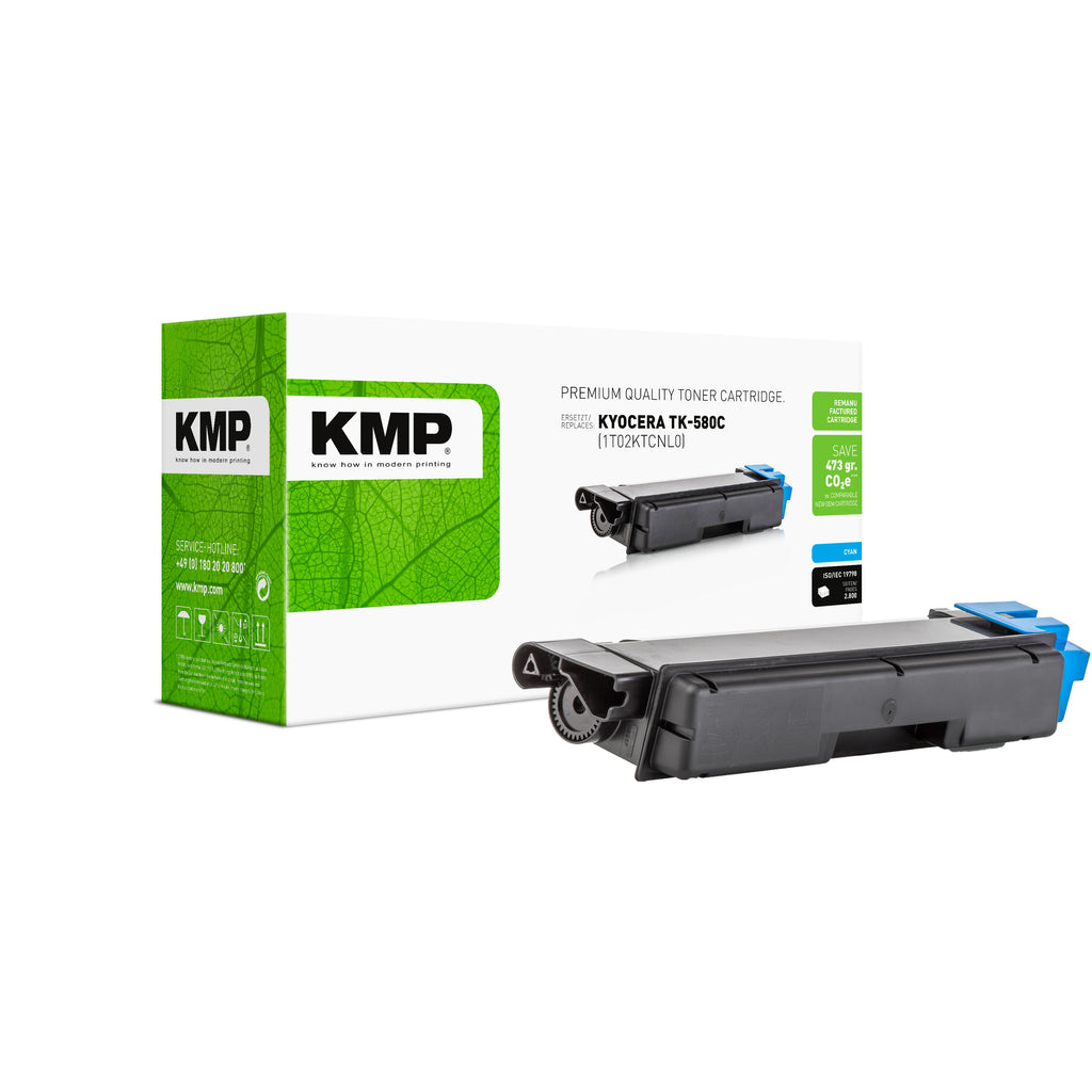 KMP Alternative für Kyocera TK580C (1T02KTCNL0)