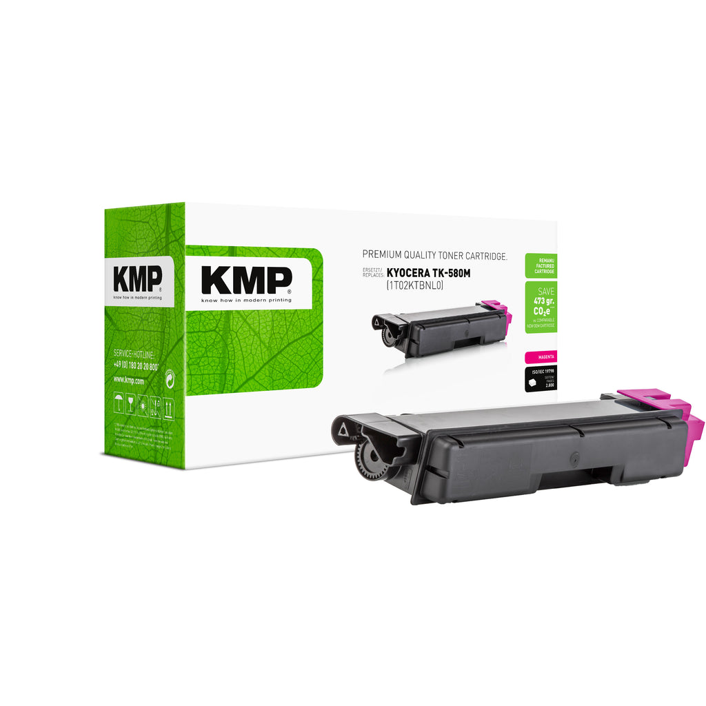 KMP Alternative für Kyocera TK580M (1T02KTBNL0)