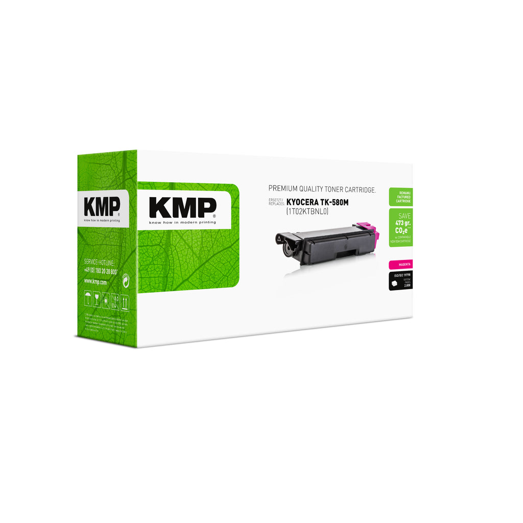 KMP Alternative für Kyocera TK580M (1T02KTBNL0)