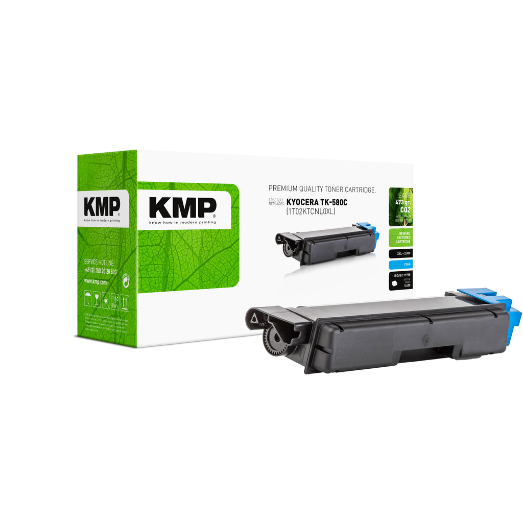 KMP Alternative für Kyocera TK580K (1T02KT0NL0)