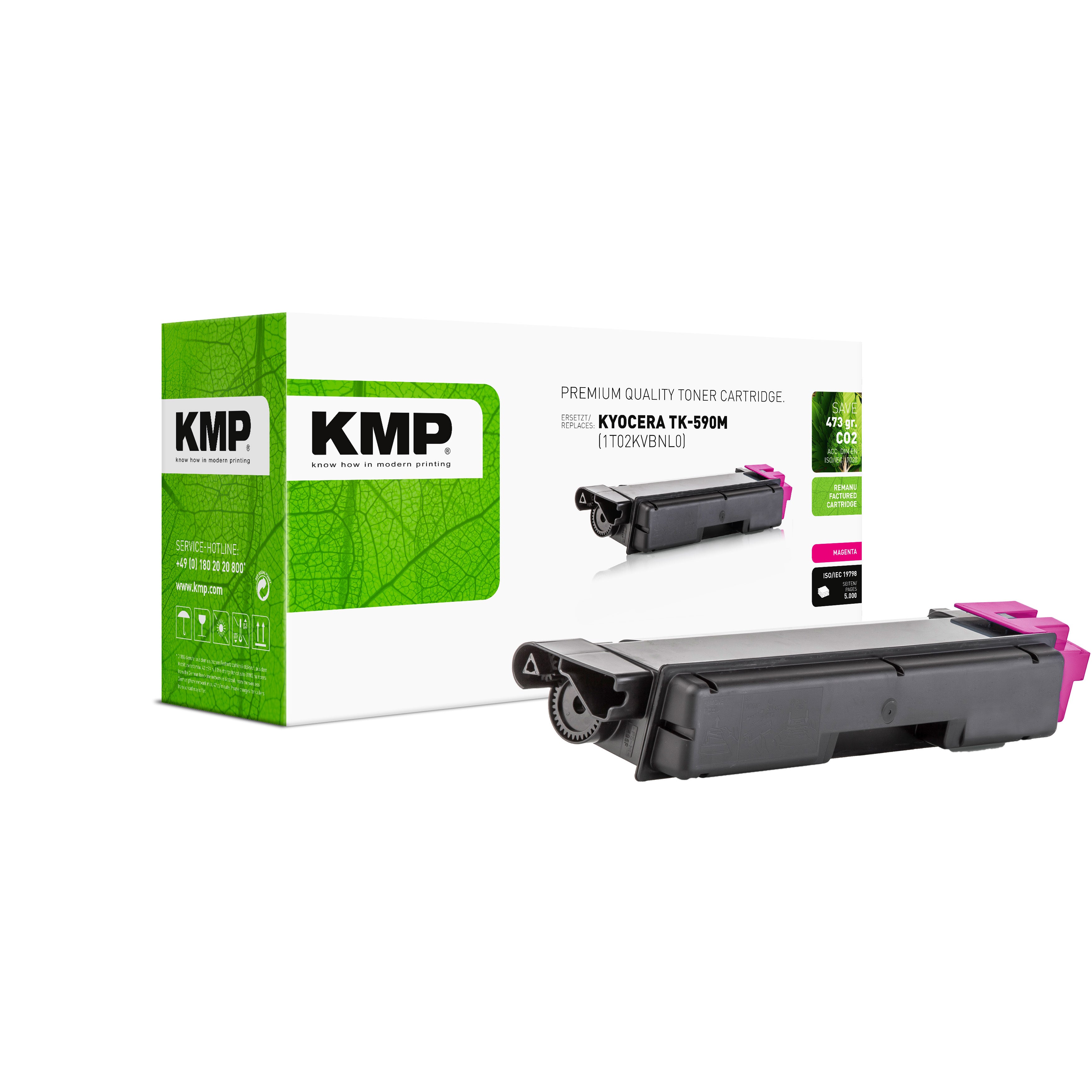 KMP Alternative für Kyocera TK590K (1T02KV0NL0)