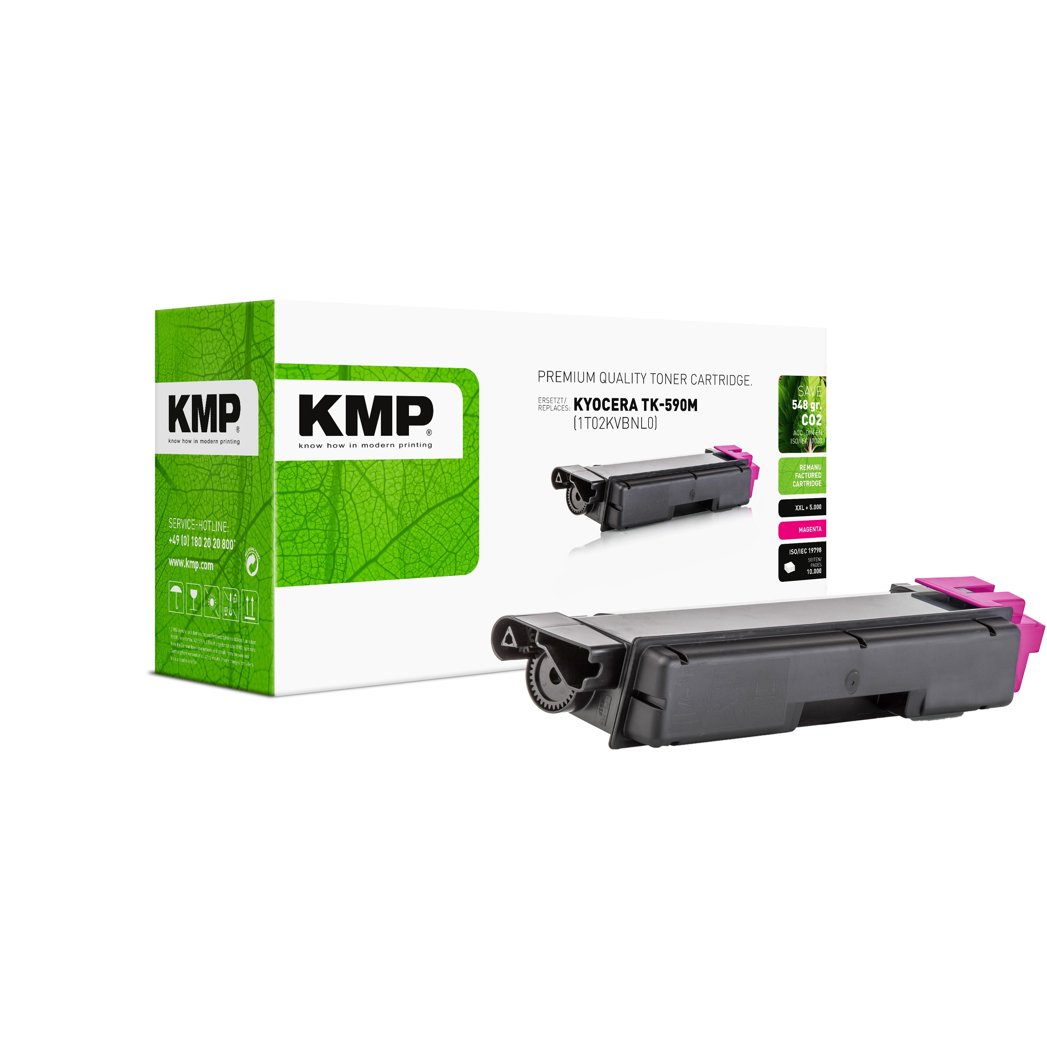 KMP Alternative für Kyocera TK590K (1T02KV0NL0)