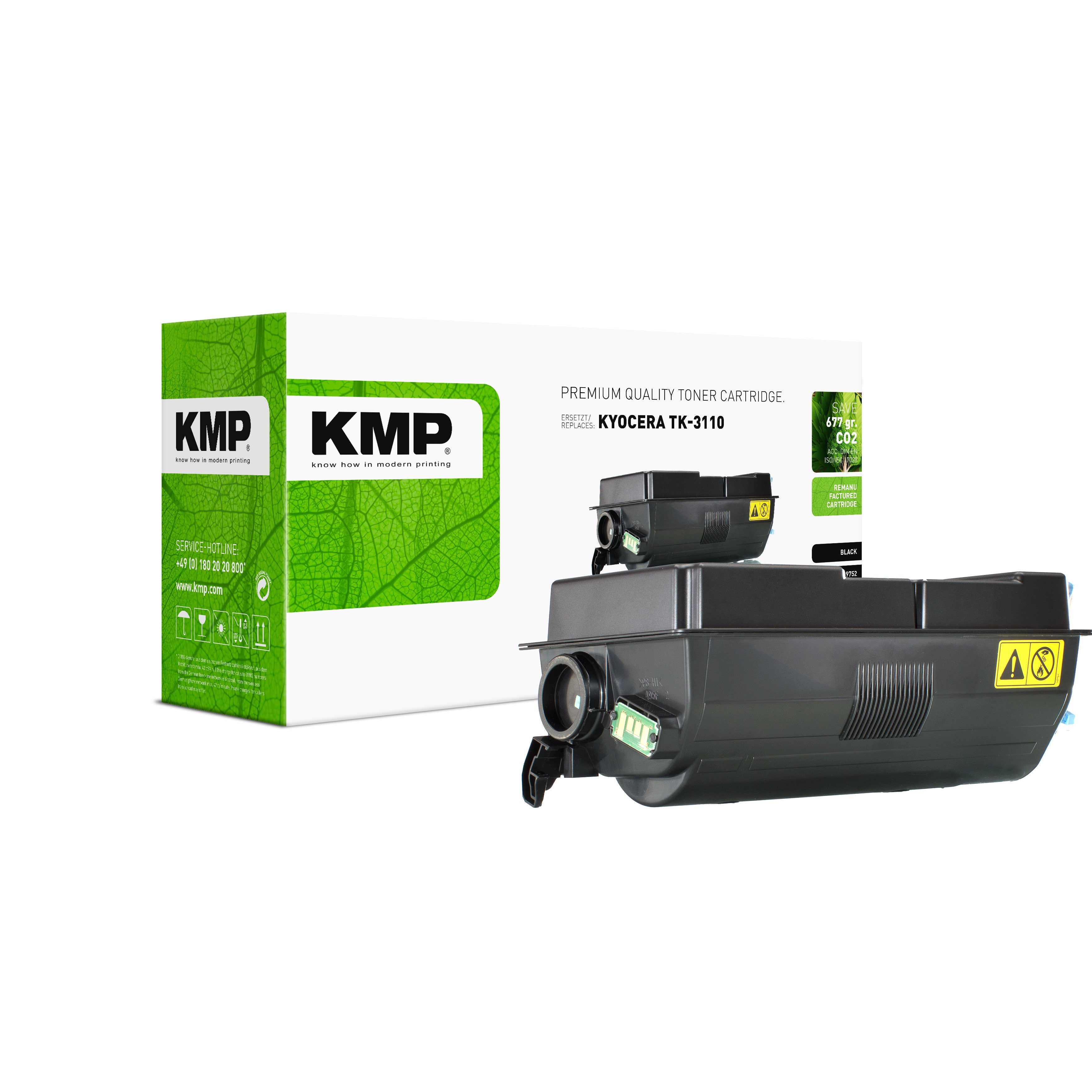 KMP Alternative für Kyocera TK3110 (1T02MT0NL0)