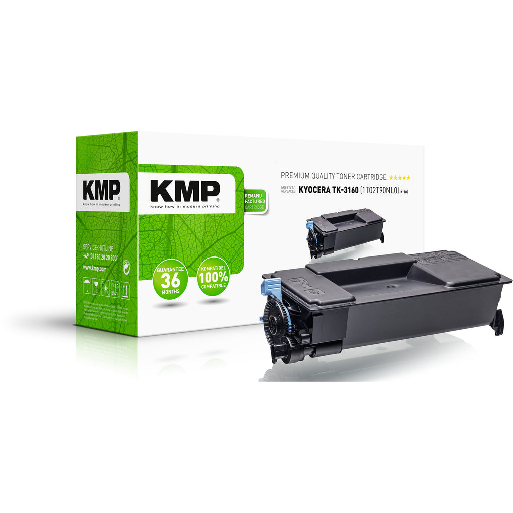 KMP Alternative für Kyocera TK3160 (1T02T90NL0)