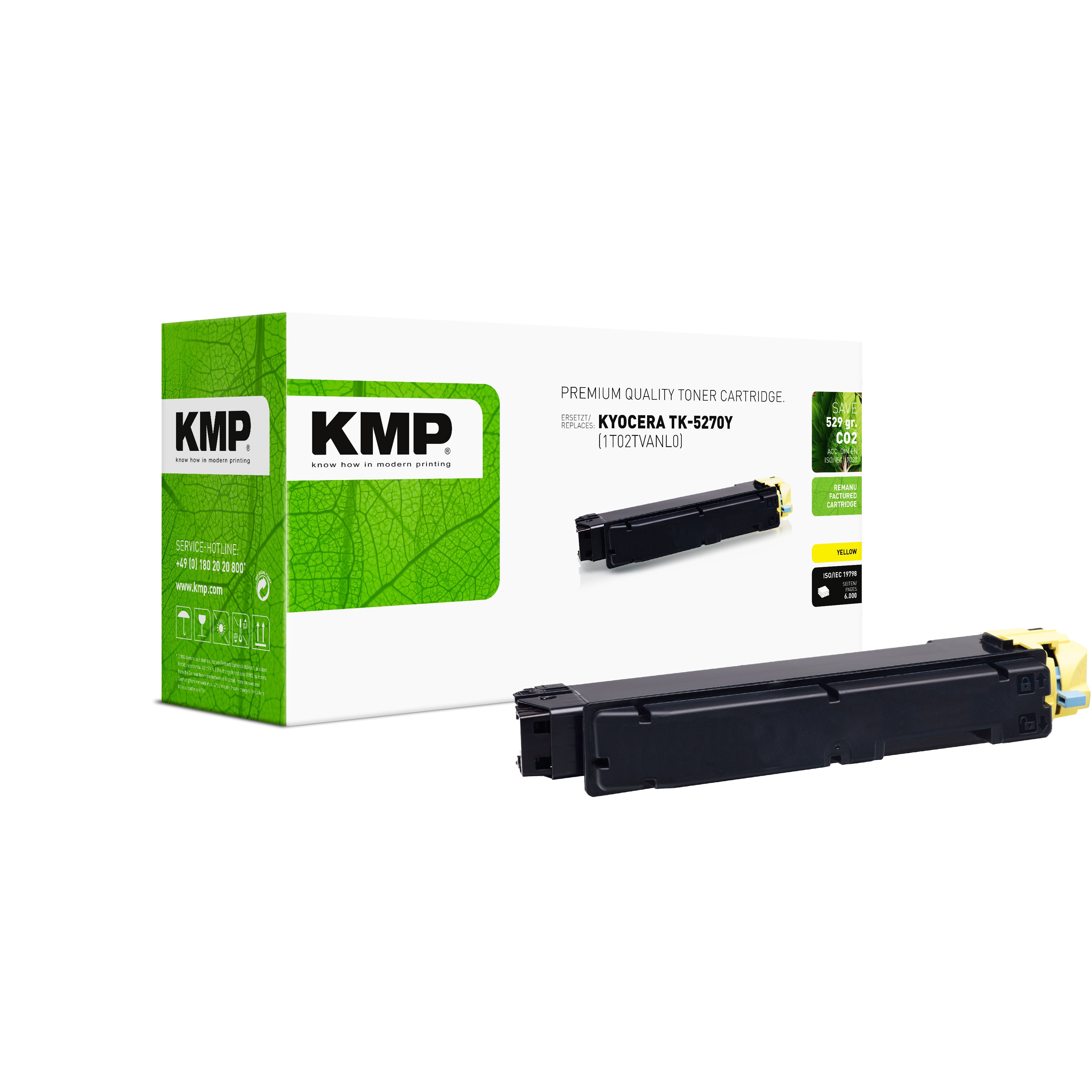 KMP Alternative für Kyocera TK5270K (1T02TV0NL0)
